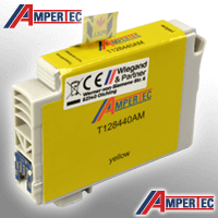 Ampertec Tinte ersetzt Epson C13T12844010 yellow