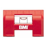 Rieffel BMI Wasserwaage 687 e-level, Länge 7x4x2cm