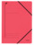 Eckspanner, A4, Füllhöhe 300 Blatt, Pendarec-Karton, rot