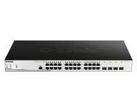D-Link DGS-1210-28P/ME network switch Managed L2 Gigabit Ethernet (10/100/1000) Power over Ethernet (PoE) 1U