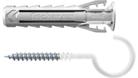 Fischer 567841 schroefanker & muurplug 2 stuk(s) Schroefhaak- & muurplugset 50 mm