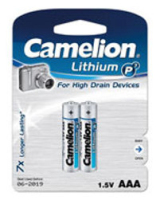 Camelion FR03-BP2 Oplaadbare batterij AAA Lithium