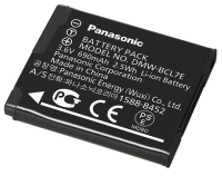 Panasonic DMW-BCL7E akkumulátor digitális fényképezőgéphez/kamerához Lítium-ion (Li-ion) 680 mAh