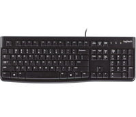 Logitech Keyboard K120 for Business teclado USB Hebreo Negro
