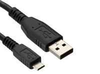 DLH CABLE USB-A VERS MICRO USB NOIR 1M