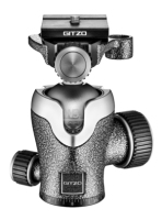Gitzo GH1382QD statiefkop Zwart, Metallic Aluminium 1/4" bal