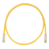 Panduit Cat6 U/UTP RJ-45 cable de red Amarillo 8 m U/UTP (UTP)