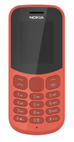 Nokia 130 (2017) 4,57 cm (1.8") Rot