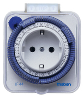 Theben timer 26 IP 44 Blue, White Daily timer