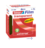 TESA 57372 stationery tape 66 m Polypropylene (PP) Transparent 10 pc(s)
