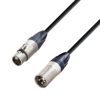 adam hall K5MMF0300 audio cable 3 m XLR (3-pin) Black