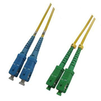 Microconnect FIB821001 InfiniBand/fibre optic cable 1 m SC OS2 Yellow