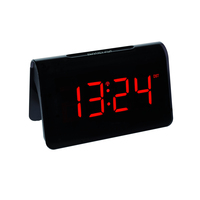 TFA-Dostmann 60.2543.05 alarm clock Digital alarm clock Black