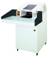 HSM Powerline FA 400.2 triturador de papel Corte paralelo 61 dB 42,8 cm Negro, Blanco