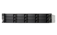 QNAP TL-R1200C-RP tárolóegység burkolat HDD/SSD ház Fekete, Szürke 2.5/3.5"