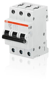 ABB S203M-C16 Stromunterbrecher Miniatur-Leistungsschalter Typ C 3 3 Modul(e)