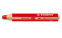 STABILO woody 3 in 1 Rojo 1 pieza(s)