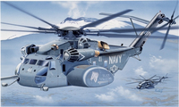 Italeri MH-53 E Sea Dragon Drehflügler-Modell Montagesatz 1:72