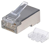 Intellinet 790680 connecteur de fils RJ45 Transparent