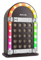 Fenton JKB40 Tragbarer Stereo-Lautsprecher Mehrfarbig, Holz 30 W