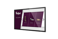 Allsee Technologies AO22H Signage Display Interactive flat panel 55.9 cm (22") LCD Wi-Fi 450 cd/m² Black Touchscreen Built-in processor Android 7.1