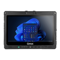 Getac K120 G2 Intel® Core™ i5 256 GB 31,8 cm (12.5") 16 GB Wi-Fi 6 (802.11ax) Windows 11 Pro Zwart