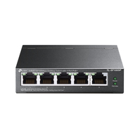 TP-Link TL-SF1005P Unmanaged Fast Ethernet (10/100) Power over Ethernet (PoE) Zwart