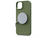 Njord byELEMENTS Suede MagSafe Case for iPhone 15 Plus, Olive