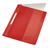 Leitz 41940025 Präsentations-Mappe PVC Rot, Transparent