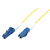 ROLINE 21158842 kabel optyczny 2 m LC OS2 Niebieski, Żółty