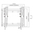 Equip 650408 Support mural inclinable 23« -43 » pour TV