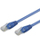 Goobay 0.25m 2xRJ-45 Cable hálózati kábel Kék 0,25 M Cat6