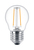 Philips Filament-Kerzenlampe, P45 E27, transparent, 25 W