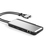 ALOGIC U2CSH-SGR Notebook-Dockingstation & Portreplikator Kabelgebunden USB 3.2 Gen 1 (3.1 Gen 1) Type-C Schwarz, Silber