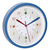 TFA-Dostmann Tick & Tack Horloge à quartz Rond Bleu, Blanc