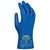 Uvex 60271 Fabrik-Handschuhe Blau Baumwolle, Nitril