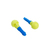 3M EX01021 ear plug Disposable ear plug Blue, Yellow 800 pc(s)