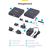 StarTech.com HDMI KVM Extender Over IP Netwerk, 4K 60Hz, Zonder Drivers, HDMI en USB Over Ethernet/CAT6, AVoIP, Zender en Ontvanger Kit, Inclusief Montagekits
