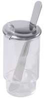 Ersatzglas für Senf Ersatzglas Senf zu Menage Salz/Pfeffer, Senf einschließlich