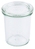 12 Stck. Weckglas® kleine Sturzglasform, gut geeignet für Buffets Durchmesser