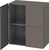 Duravit Halbhochschrank L-CUBE 700x363x800mm flan gr sdm LC117709090