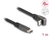 Delock USB 2.0 Flachbandkabel USB Type-C™ Stecker 1 m schwarz