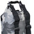 Relaxdays Dry Bag, 25 Liter, wasserdichter Rucksack, Wassersport & Trekking, Schultergurt, Ocean Bag, grau/ schwarz