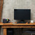 Relaxdays Schreibtisch Organizer, Büroorganizer mit 3 Fächern & Schublade, HBT: 12 x 22,5 x 11 cm, Stiftehalter, schwarz