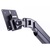 MULTIBRACKETS Asztali konzol, M VESA Gas Lift Arm Single Black HD (15-34", max.VESA: 100x100 mm, 21 kg)