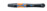 Füllhalter (Patronenfüllsystem) griffix® Füller für Linkshänder, Neon Black , A, schwarz, Blisterkarte mit 1 Schreibgerät inkl. 1 Tintenpatrone