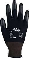 ASATEX 3709 Handschuhe Gr.10 schwarz Polyamid m. Soft-Polyurethan EN 388 Kat