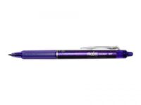 Pilot FriXion Clicker Erasable Retractable Gel Rollerball Pen 0.7mm Tip Violet (Pack 12)