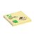 Q-Connect Fanfold Notes 75 x 75mm Yellow (Pack of 12) KF02161