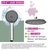 WENKO Duschsystem Watersaving Chrom, Einfacher Anschluss an bestehende Armatur oder Wandanschlussbogen